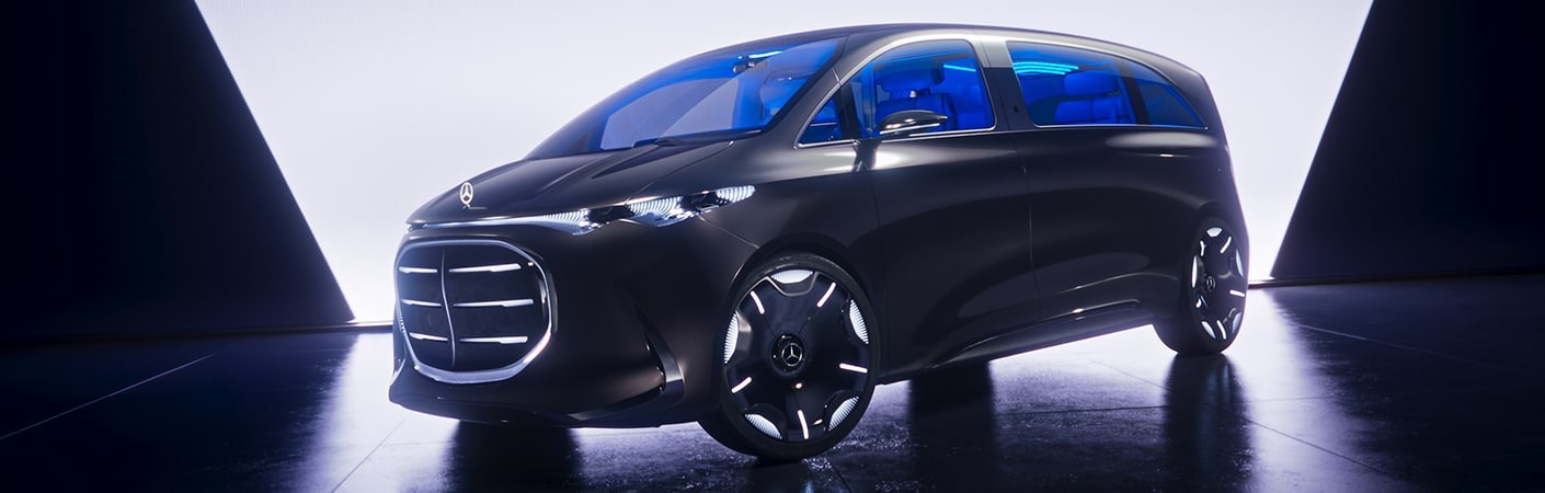 Mercedes Vision V Treats the Luxury Electric Van as a Flagship Idea
