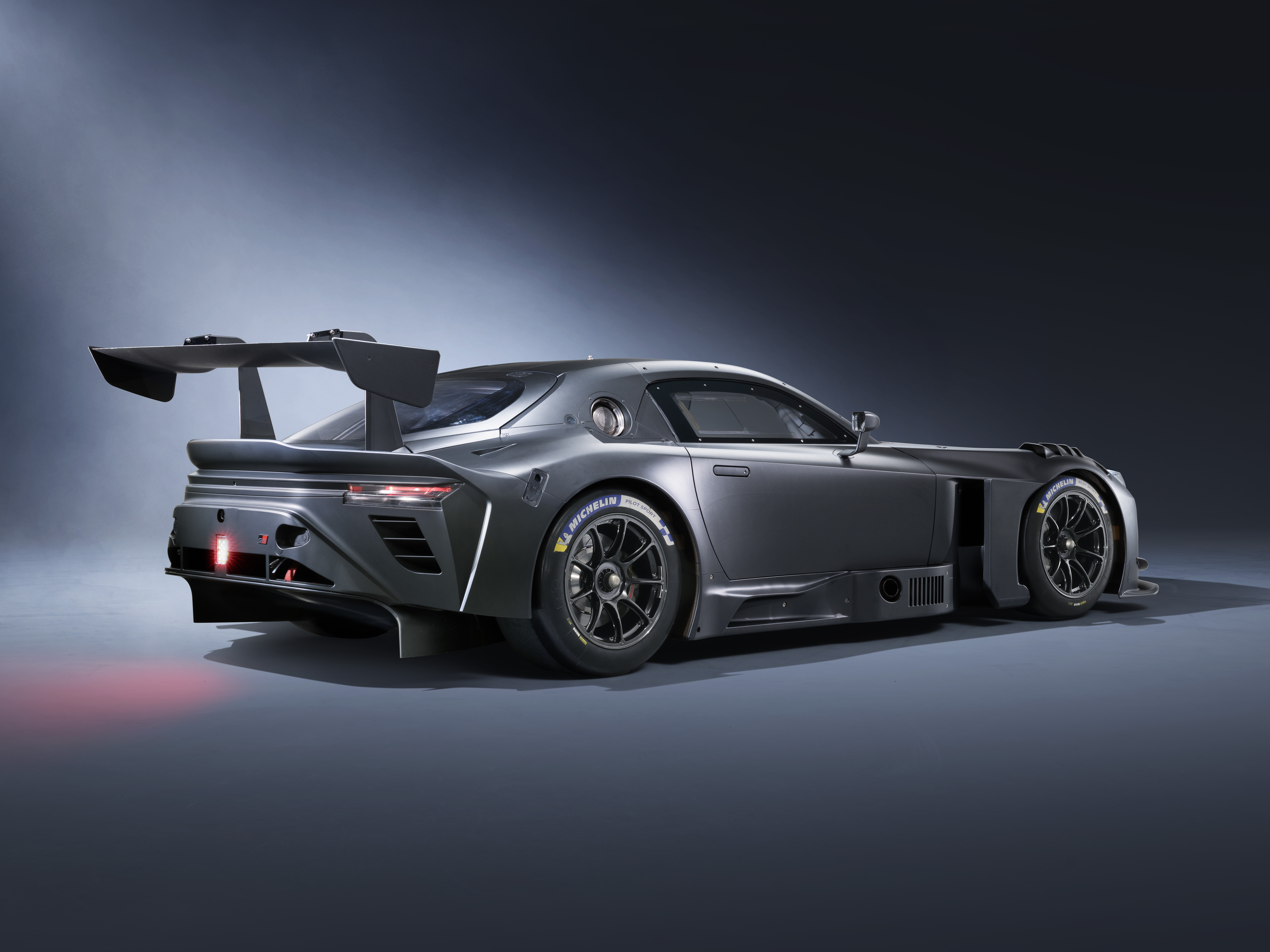 Toyota GR GT3 prototype rear official image