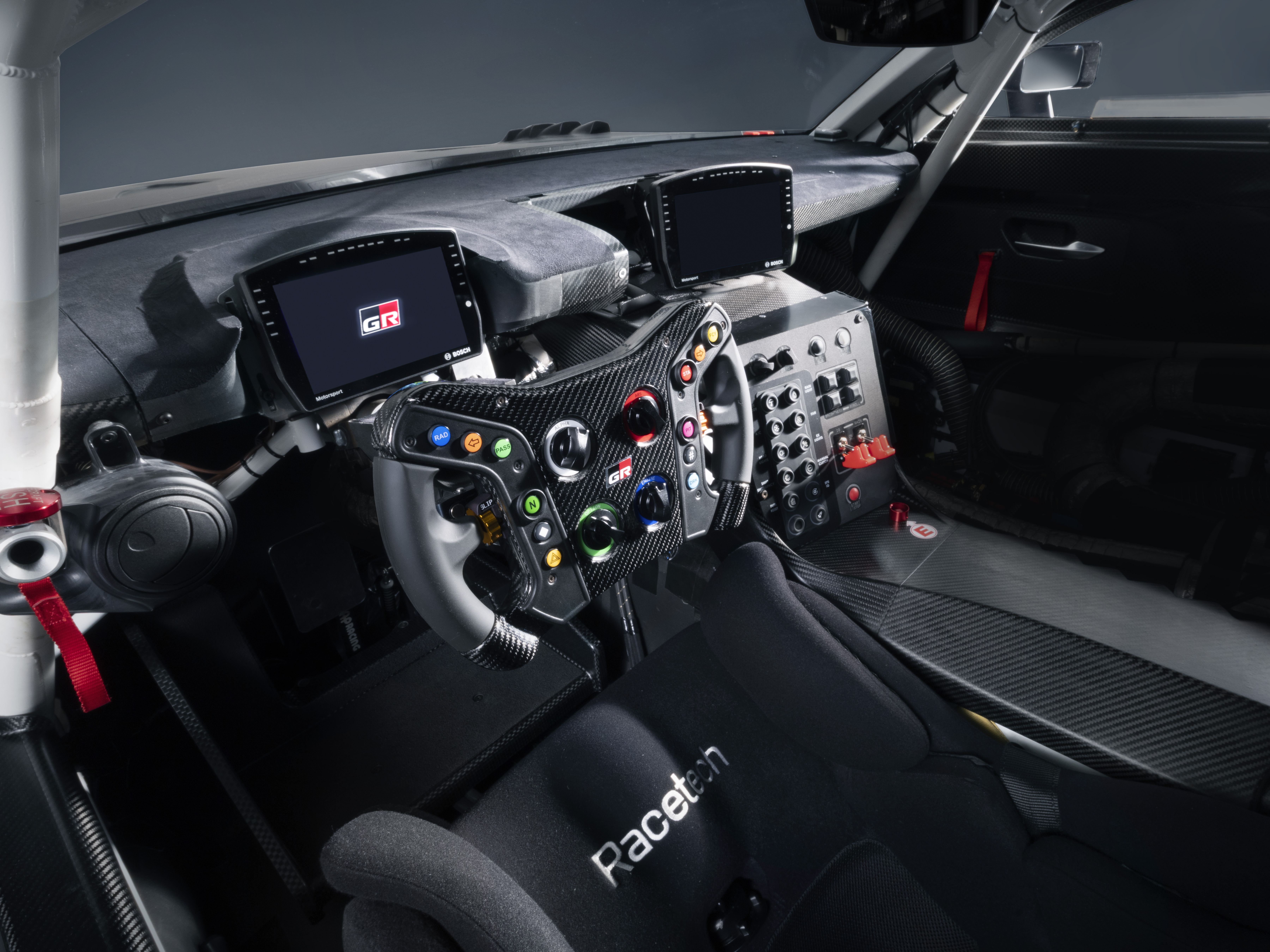 Toyota GR GT3 prototype interior official image