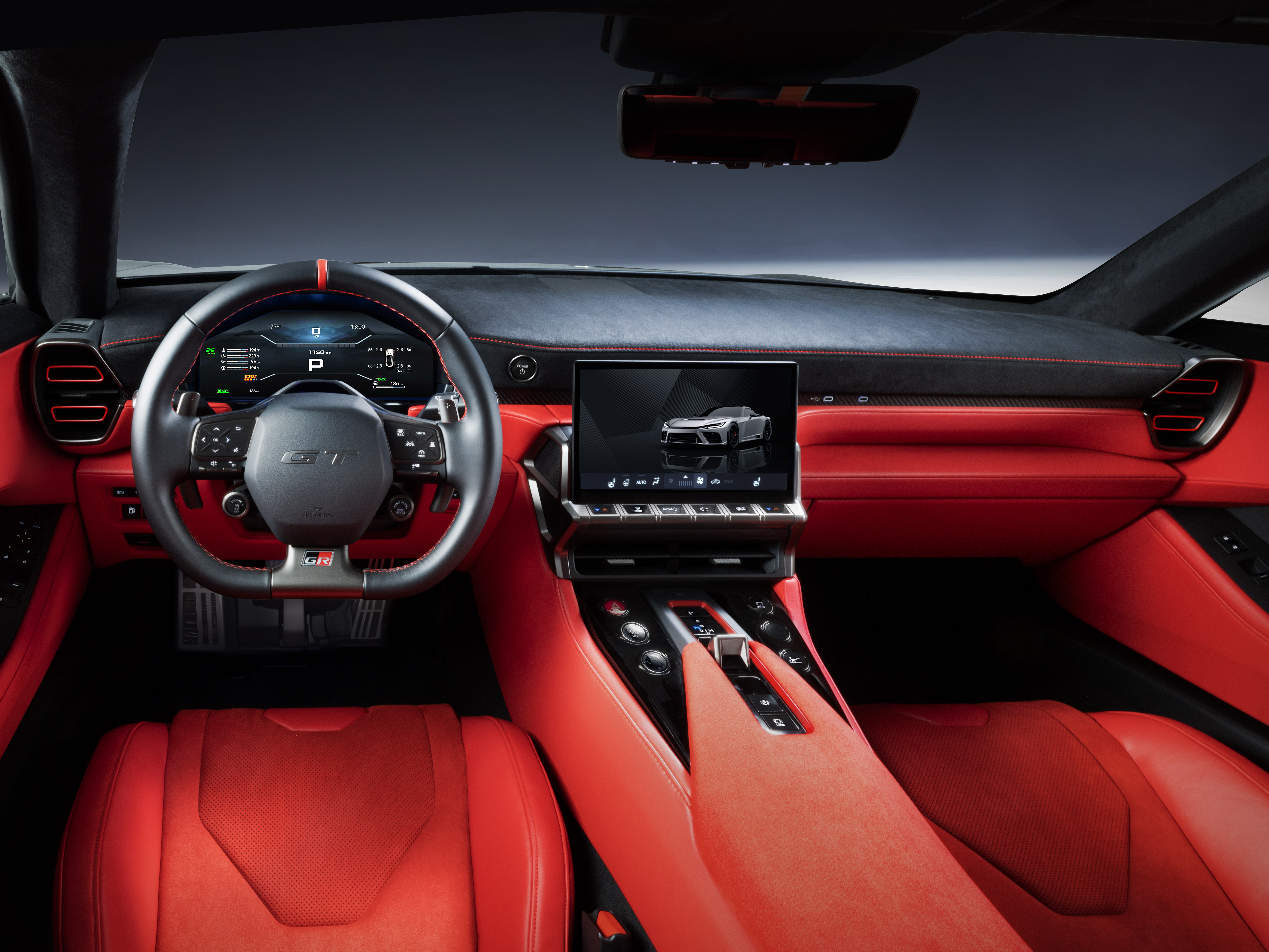 Toyota GR GT prototype interior official image