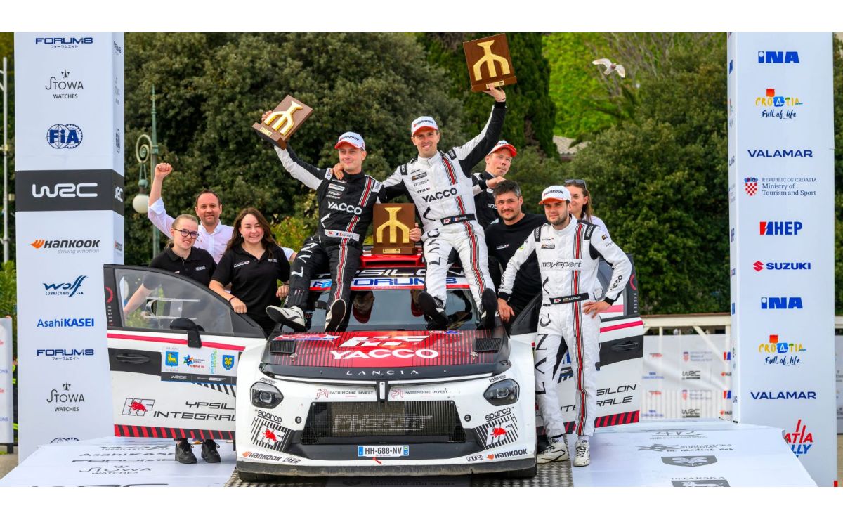Lancia's First WRC2 Victory Gives the Comeback Its Strongest Proof Point Yet