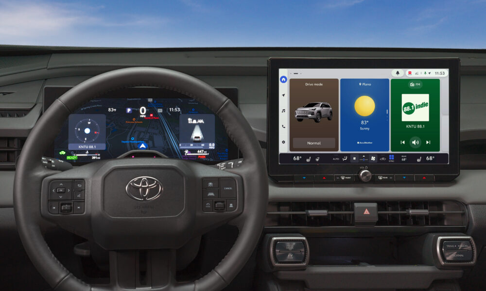 Toyota's New Multimedia Stack Is Really the Brand's First Software-Defined Step That Feels Concrete